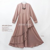 GAw-002 Anjani Dress - Gamis Polos Ceruti Babydoll